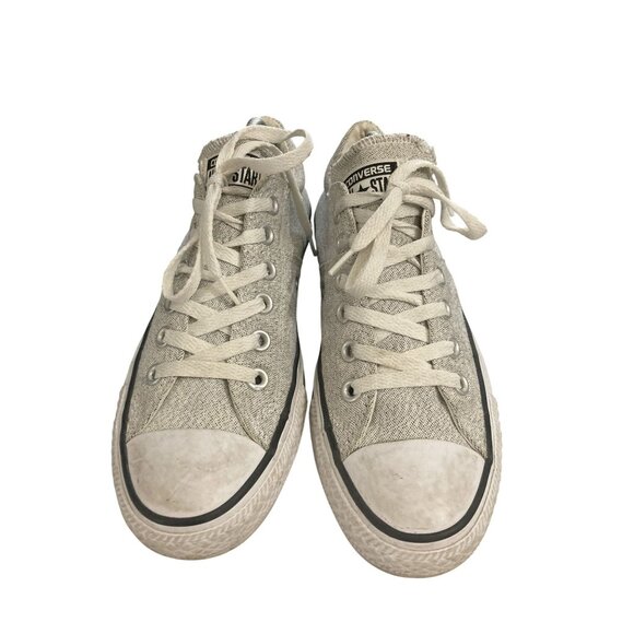 Converse 549700F All Star Womens Size 8 Grey Madison Canvas Low Top Sneakers - Picture 2 of 8